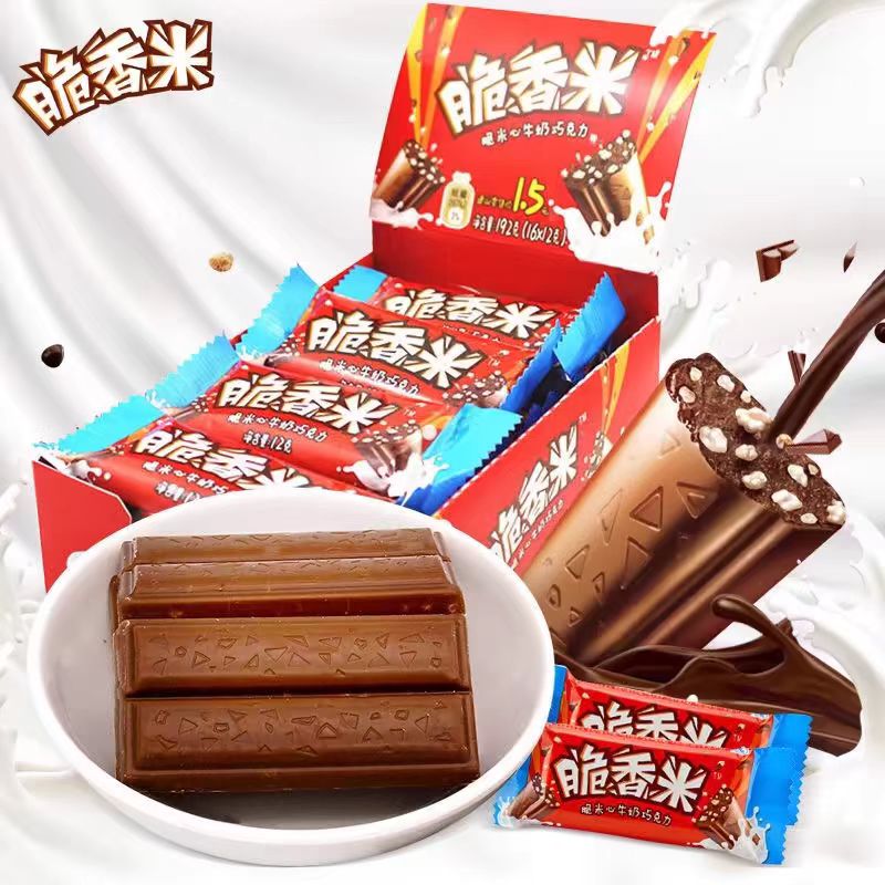 脆香米夹心巧克力牛奶德芙