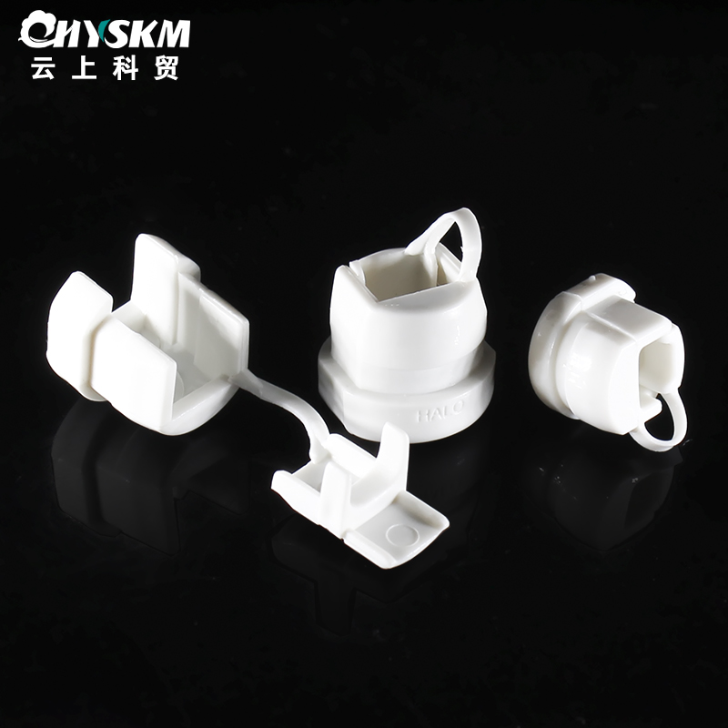 电源线扣锁线卡收纳固定线机箱理卡6P-4 6N-4电线扣护线套夹线器