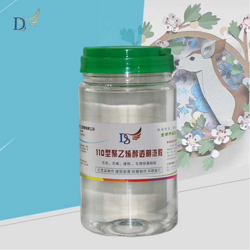 水溶性透明聚乙烯醇胶110型纸盒封边装订包装盒瓦楞纸箱胶水1L