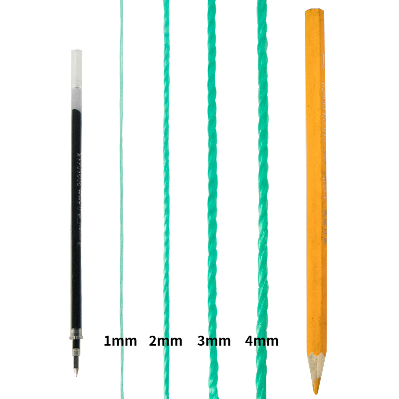 1-2线绳3-4mm细绳尼龙绳塑料绳子捆绑绳耐磨编织绳大棚吊秧爬藤绳