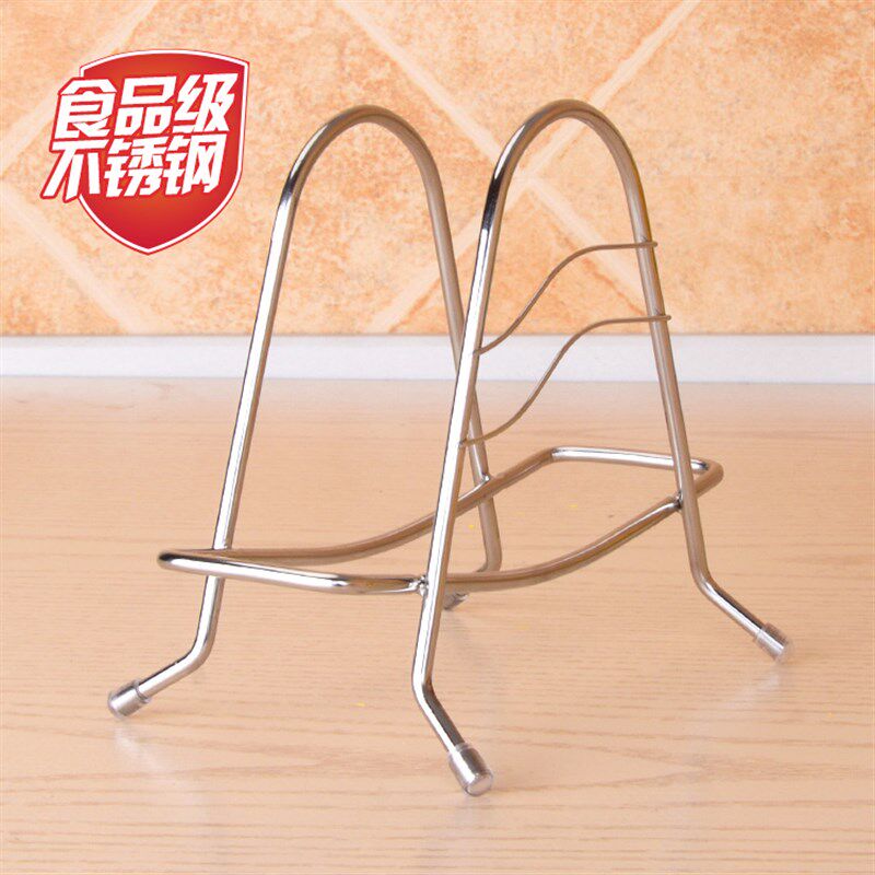 免打孔厨房锅盖架砧板架不锈钢菜板架置物架案板架子墙上台面储物