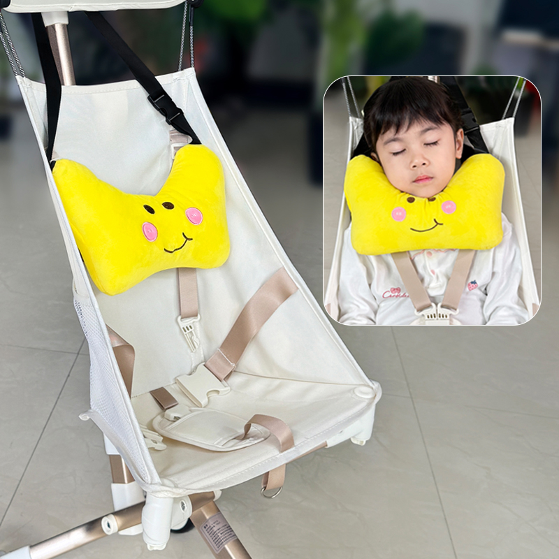 邦贝舒儿童推车头枕柔软舒适