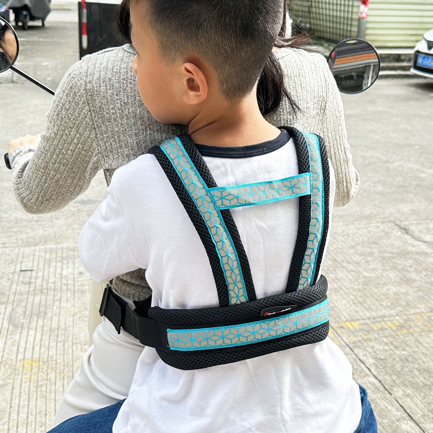 电动摩托车儿童安全背带