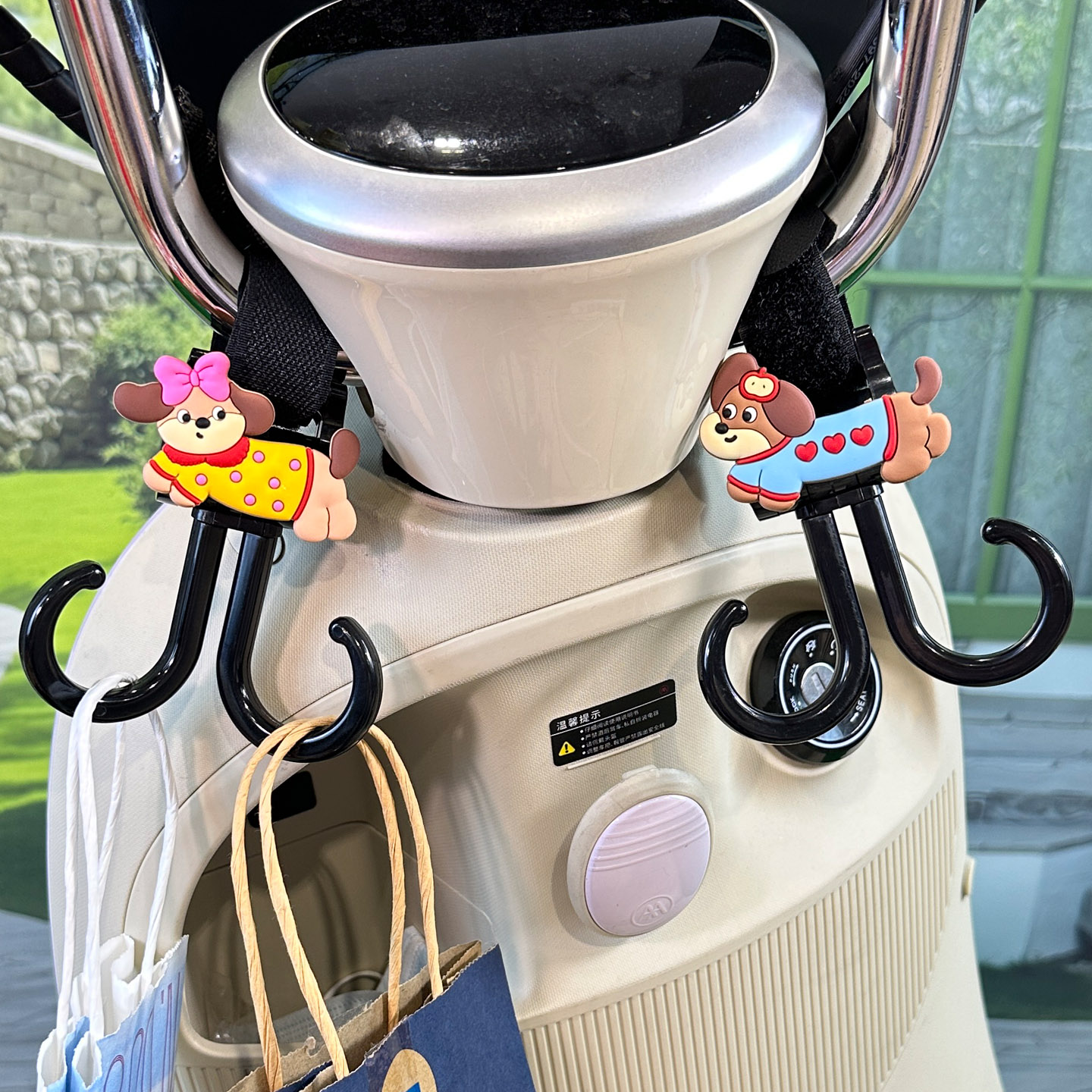 电动车挂钩前置通用强力承重