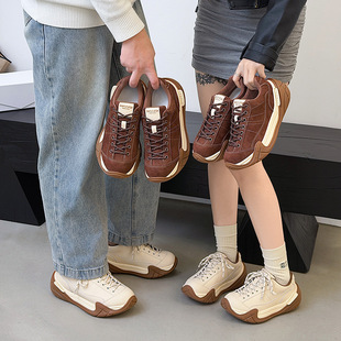 鞋子男鞋2026新款冬今年流行爆款超火男士潮流德训休闲品牌正品鞋