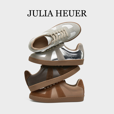 黄梦莹同款 Julia Heuer朱莉亚赫尔女士经典德训鞋休闲平底女单鞋