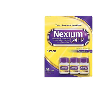 原研药 美国耐信Nexium艾司奥美拉唑镁肠溶片胶囊20mg28粒40mg