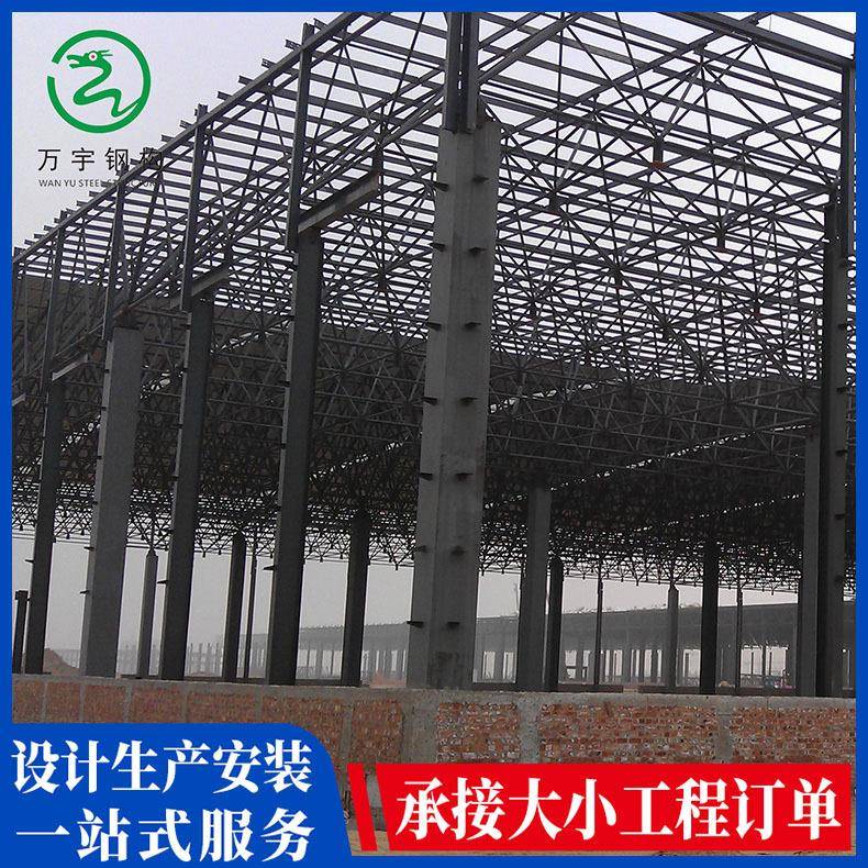 钢结构房屋可单层可多层大气美观稳定牢固上门建造轻钢别墅夹层