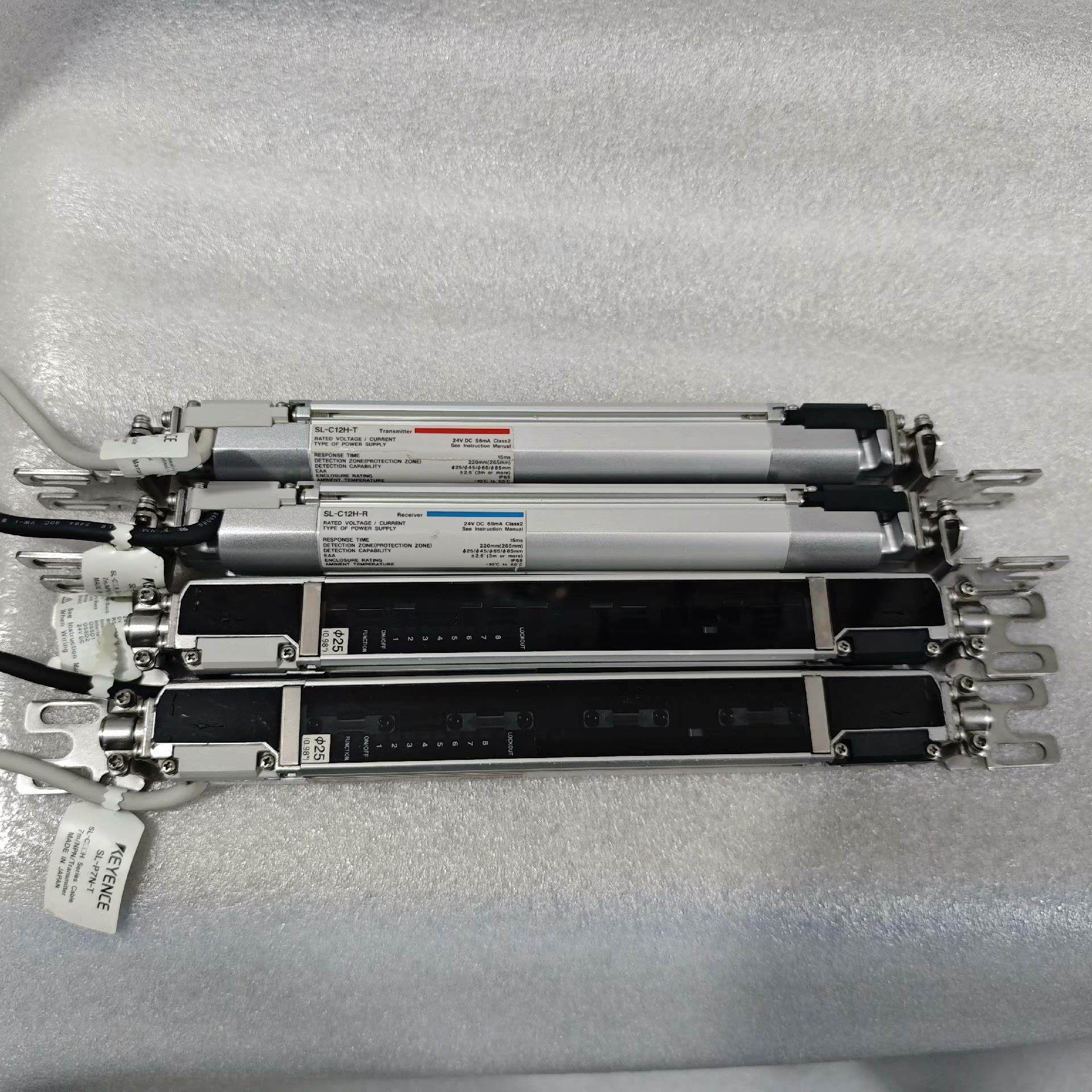 基恩士SL-C12H-R/T安全光栅，二手原装拆机功能包好实