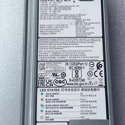 原装戴尔R7515/R6525/R7525服务器电源M63J