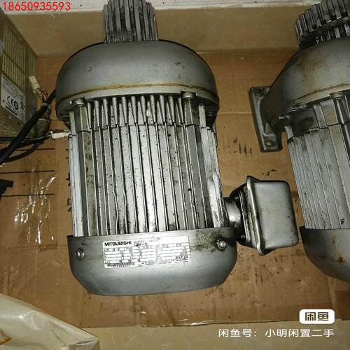 三菱变频电机GM-S 750W，3相220V，原装进口包功能