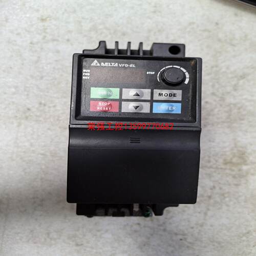 【荣强工控】VFD007EL21A 台达变频器 0.75KW 220V，