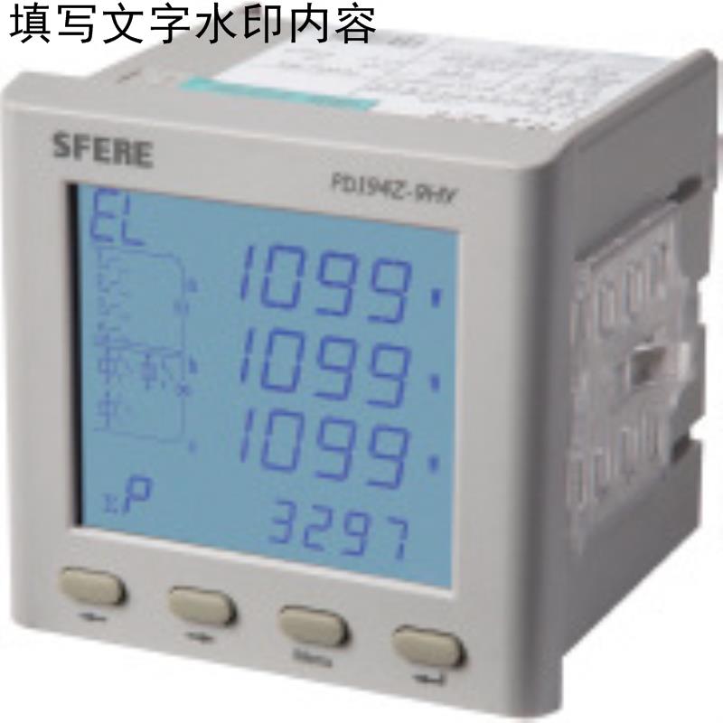 液晶显示LCD多功能谐波电能仪表PD194Z-9HY詢价