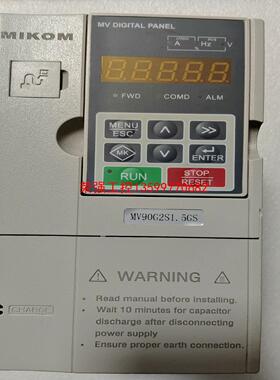 【荣强工控】麦科变频器处理，MV90G-2S1.5GS-1B，1.5Kw