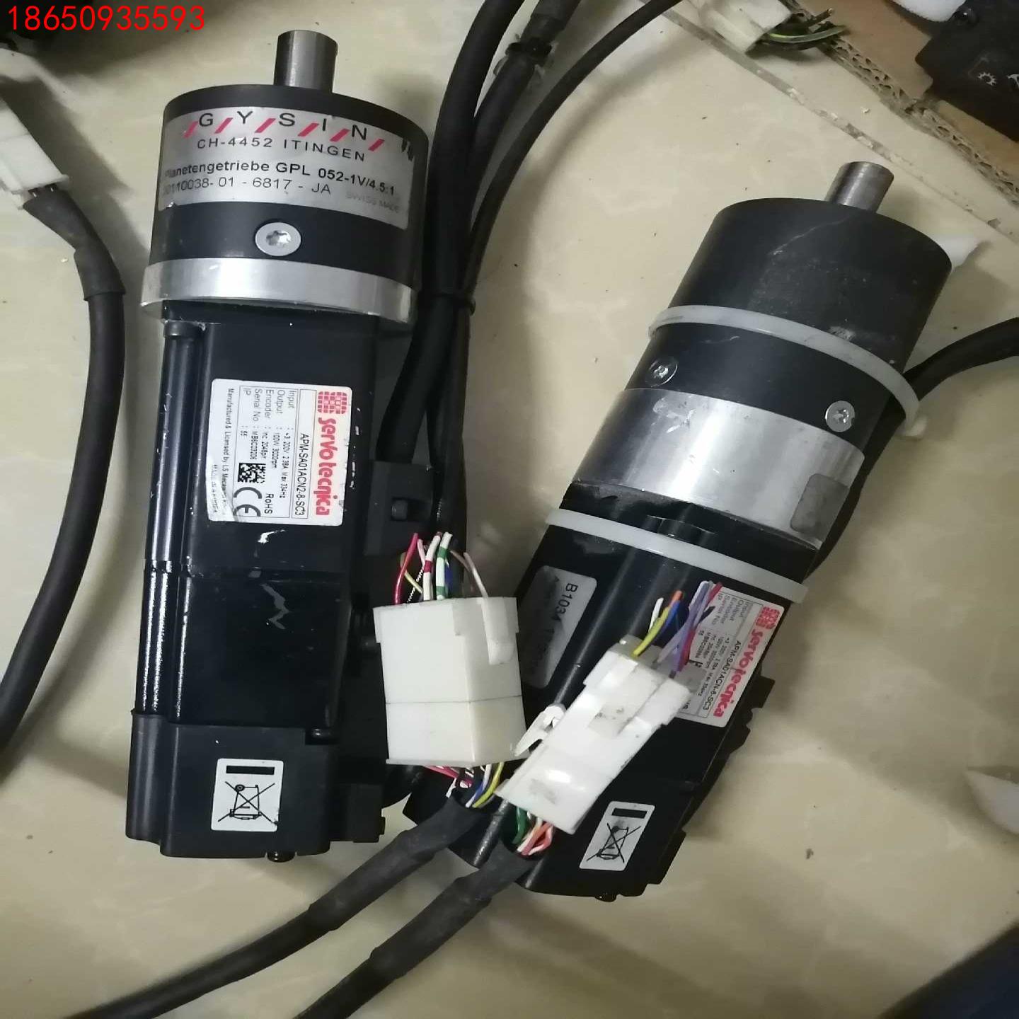 韩国LS伺服电机APM-SA01ACN2-8-SC3 带刹车