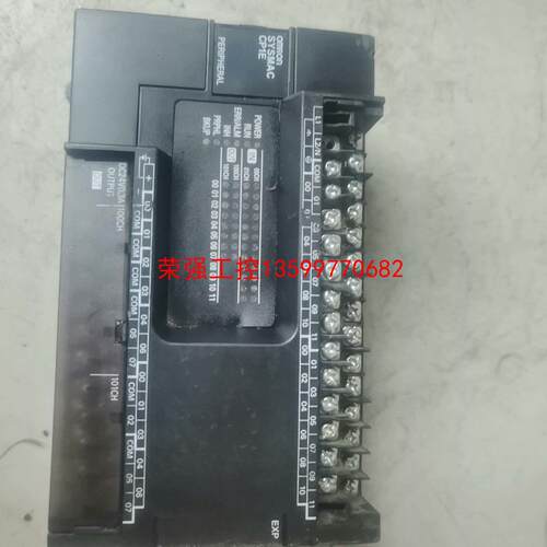 【荣强工控】欧姆龙PLC可编程控制器CP1E-E40SDR-A拆机成色如