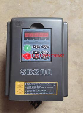 【荣强工控】SB200森兰变频器 型号SB200-4T4 成色漂亮 实图