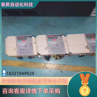 现货安川V1000变频器成色9新可装 柜
