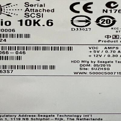 原装 Seagate/ 希捷 ST900MM0006 900