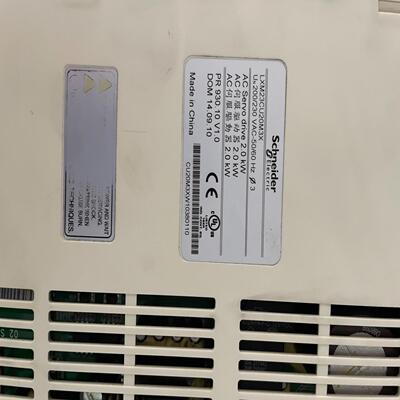 施耐德驱动器LXM23CU20M3X 2.0KW