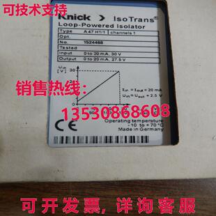 Knick A47 H1/1 Loop-Powered Isolator --unused--库存现货
