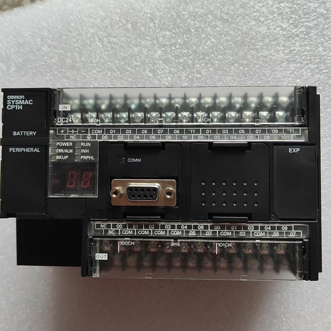 原装正品欧姆龙PLC，CP1H-X40DT-D，功能包好成色