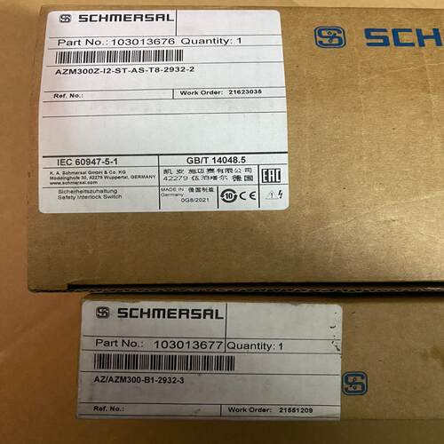 SCHMERSAL施迈赛安全开关AZM300Z-12-ST-