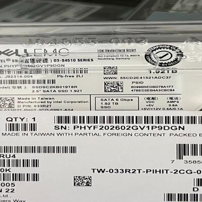 盒装戴尔1.92TSATA  另有盒装960G  盒装480