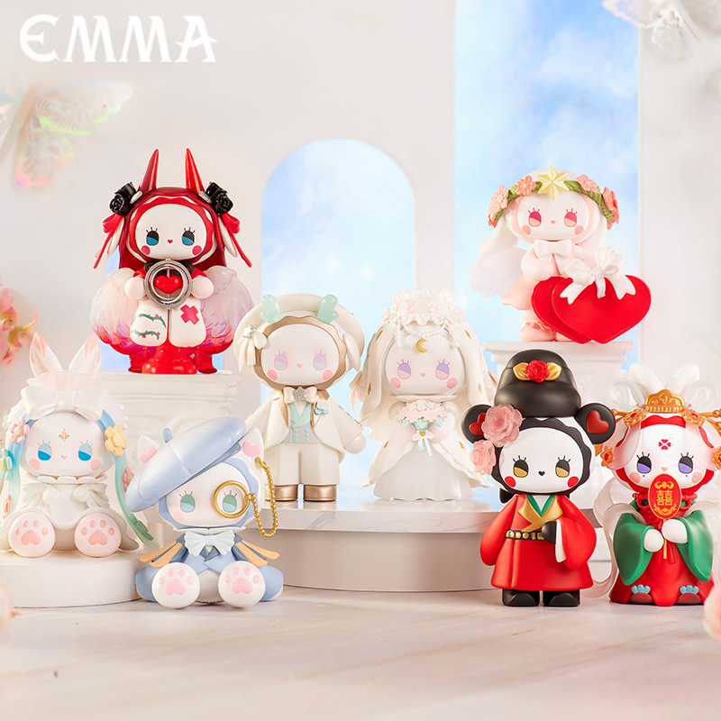 EMMA秘境森林挚爱系列盲盒可爱动漫周边手办桌面摆件公仔生日礼物