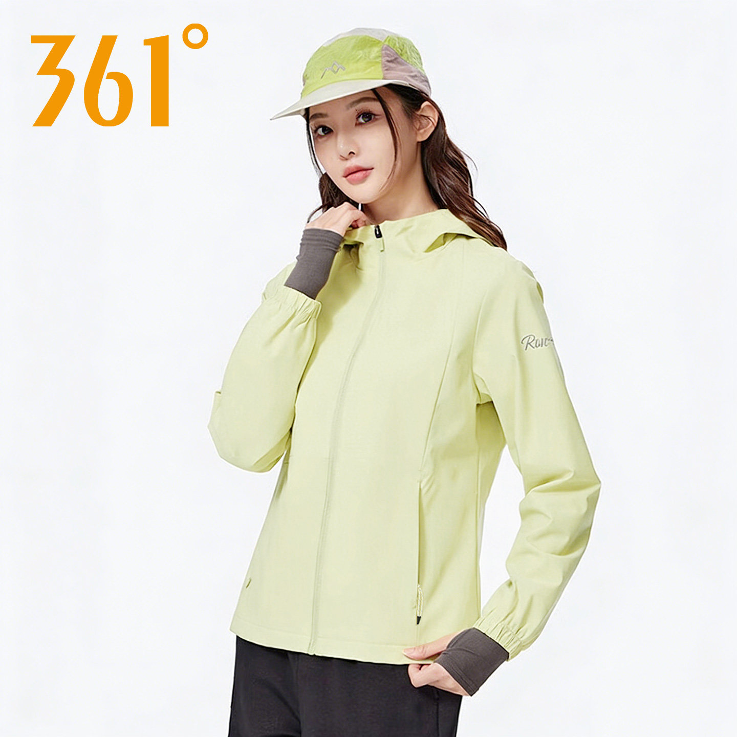 361度运动风衣女款2026春季新款防风连帽户外骑行跑步健身外套女,运动服/休闲服装,运动风衣,淘宝优惠券,粉丝福利购,淘宝优惠卷