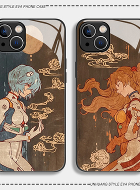 敦煌EVA适用一加13手机壳1+ace5明日香12绫波丽11玻璃3新款2v国风10pro动漫9r二次元9rt男生8t女oppo保护套7