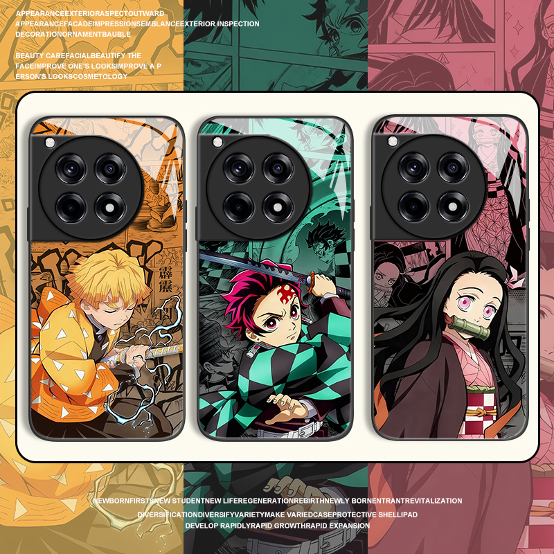 漫画鬼灭之刃手机壳适用一加系列