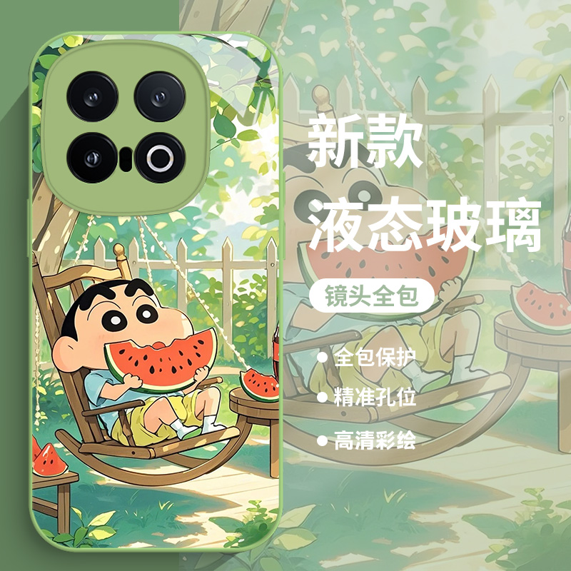 夏日蜡笔小新手机壳适用iqoo系列