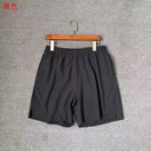 微瑕疵处理轻微色差梭织面料男速干网孔布休闲沙滩短裤 小开叉脚口