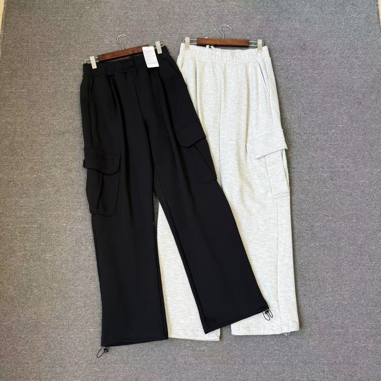 飞姐外贸小铺 日本单HT80棉罗马布 多袋工装休闲长裤春秋百搭裤脚