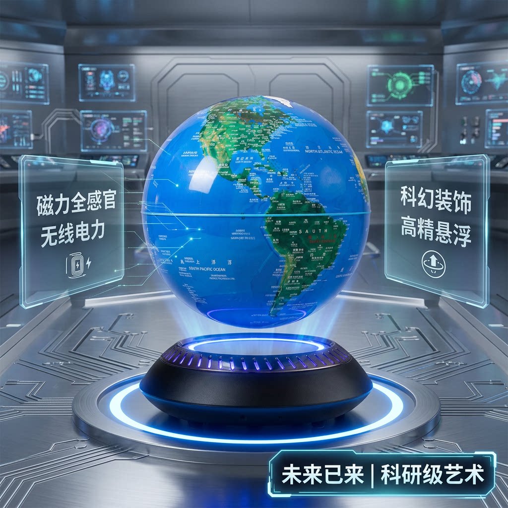 磁悬浮AI智能对话地球仪音响