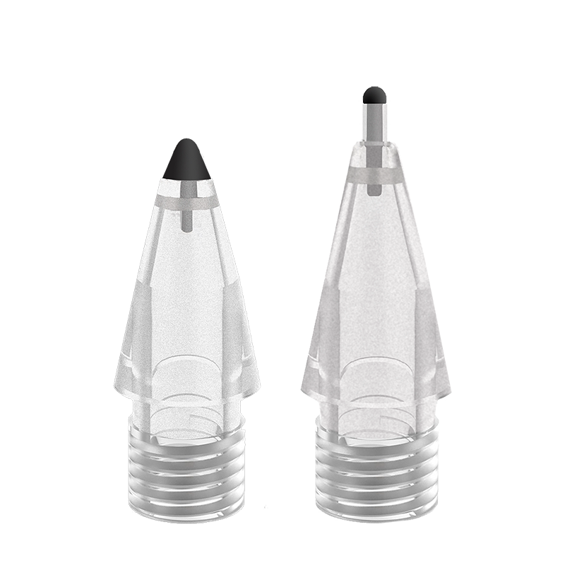 UNAQUE 小黑头阻尼笔尖适用ApplePencil新款钢化膜类纸膜静音防滑笔头苹果手写笔pro型号二代笔