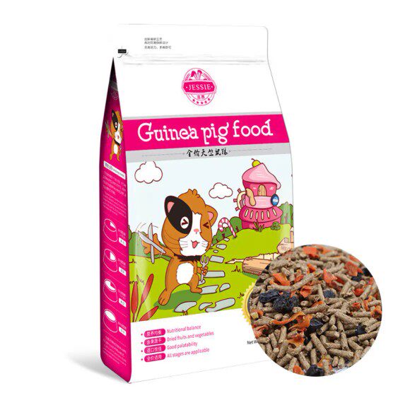洁西（JESSIE）全价天竺鼠粮食2.5kg豚鼠食物饲料 荷兰猪营养主粮