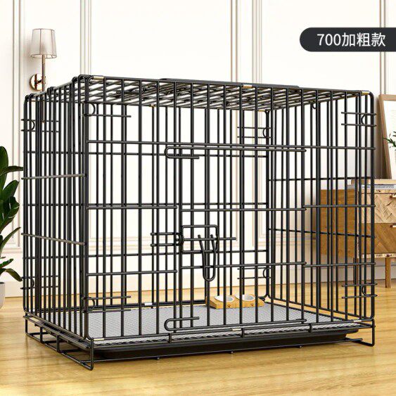 憨憨宠 狗笼猫笼 狗笼子小型犬 【精品真加粗】狗丝 70*50*60cm高性价比高么？