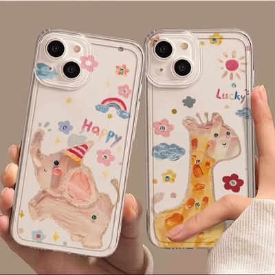 适用于苹果手机壳全包防摔卡通