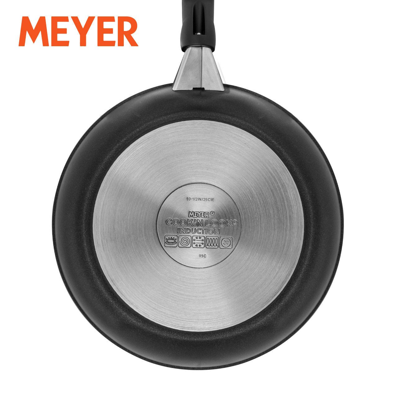 精选MEYER美亚平底锅不粘锅煎锅家用电磁炉燃气灶通用牛排专用锅