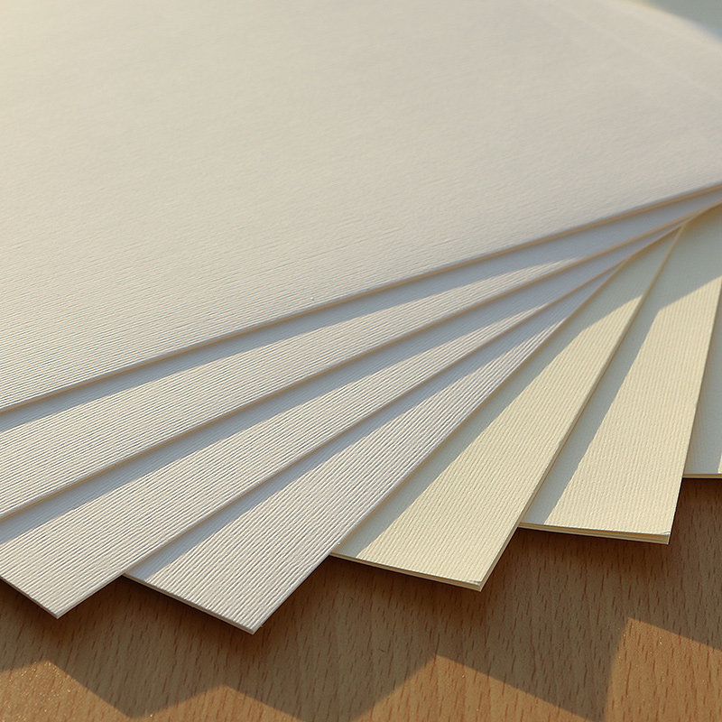 竹丝纹卡纸A4 A3+230g250g300g超白米白特种艺术纸吊牌封面名片纸