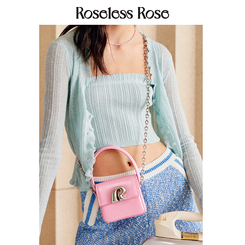 RoselessRose手拎斜挎迷你包小