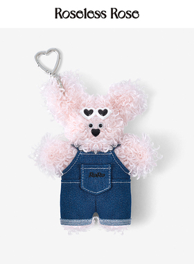 RoselessRose原创设计包包挂件RORODOG钥匙扣可爱玩偶公仔毛绒娃