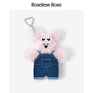 RoselessRose原创设计包包挂件RORODOG钥匙扣可爱玩偶公仔毛绒娃