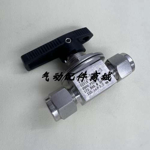 议价 D-PRO 手动球阀V82A-D-4T-S锈钢SUS316