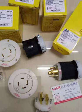 议价HUBBELL插头HBL2421 HBL4100PS2W HBL4100CS2W HBL2623