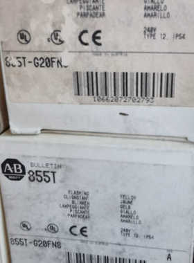 855T-G20FN8 ab 855t黄色警示灯855T G20FN8 240V type 12