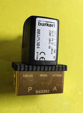 议价burkert宝德电磁阀6013 A 3.0 FKM G1/4  230v 00125304 0012