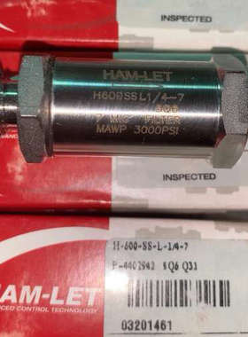 议价哈姆雷特HAM-LETH-400-SS-L-1/4-7 1/4卡套单向阀